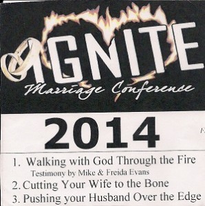 IGNITE MARRIAGE CONFERENCE 2014